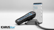 Set ICARUS blue R820 + TM600 + supporto