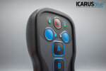 Set ICARUS blue R820 + TM600 + supporto