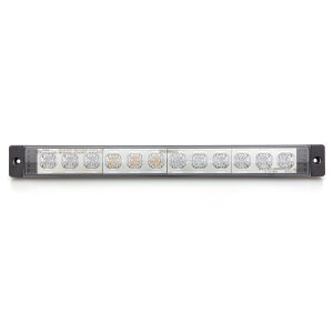 ROGUE blu - Segnalatore multifunzione incl. lampeggiante, luce di stop, indicatore di direzione - orizzontale