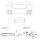 Lampeggiante anteriore NP6 - blu/giallo - ECE-R65 Classe 2 - Commutazione giorno/notte