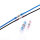 20 connettori a saldare - blu - da 2,5 mm²