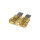 20A Sicurezza a innesto piatto - giallo - DIN 72581-3c - Set da 5