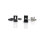 set di 2 kit di fissaggio X-Range per fari per montaggio centrale/posteriore