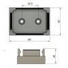 modello per stampa 3D | Supporto con clip per lampada...