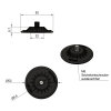 Pacchetto luci AS3000 PLUG & PLAY | Splitter a Y, montaggio adesivo, AS3000-DT