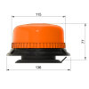 XR20 ECO giallo - base magnetica - cavo da 3500 mm