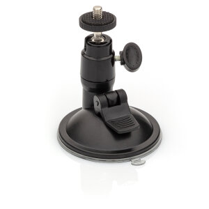 Supporto a ventosa con attacco da 1/4", regolabile