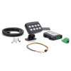Pannello di comando universale B8-V2  - incl. stazione relè - illuminato - 8 funzioni di commutazione/tastatura fino a 49A