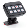 Pannello di comando universale B8-V2  - incl. stazione relè - illuminato - 8 funzioni di commutazione/tastatura fino a 49A