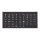 Pannello di comando universale B8-V2  - incl. stazione relè - illuminato - 8 funzioni di commutazione/tastatura fino a 49A