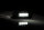 Luce di contorno BULLSEYE DARK - bianco