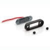 Luce di contorno BULLSEYE DARK - rossa