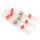 Set di collegamento | Tubo termorestringente da 28 cm | 3 connettori a saldare