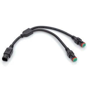 sPLITTER A 2 POLI | per DEUTSCH DT | Distributore a Y con cavo da 25 cm