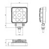 Faro da lavoro S100 - Interruttore ON/OFF - Impugnatura