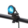 Semaforo Xpro3 con supporto per manubrio - cavo di collegamento da 1,5 m - blu