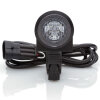 Semaforo Xpro3 con supporto per manubrio - cavo di collegamento da 1,5 m - blu