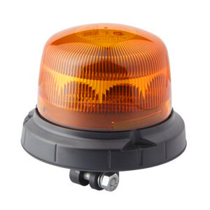 HELLA 2XD 013 979-011 Lampeggiante a LED - RotaLED Compact - 12/24V - giallo - raccordo tubolare, flessibile - giallo