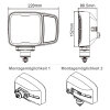 Set fari supplementari BlackVision | riscaldamento automatico