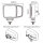 Set fari supplementari BlackVision | riscaldamento automatico