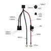 Cablaggio per XBB con 2 uscite - TEDESCO DT 2P