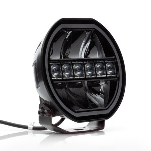 Faro a lunga portata DL9 con luce di posizione - 9 pollici - 232 mm - Nero