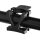 Supporto a X per staffe tubolari - M8 - da 38 a 65 mm