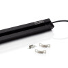 CBV1 BLACK Illuminazione ambientale 1024 mm - Canalina per cavi - adesiva - 10-30 V CC