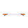 Barra luminosa ASTER LED - 140 cm con parte centrale - gialla