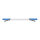 Barra luminosa ASTER LED - 140 cm con parte centrale - blu