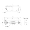 Luce di posizione laterale - UR10 DARK arancione - 12V/24V