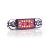 Luce di contorno - UR10 DARK rosso - 12V/24V