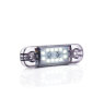 Luce di ingombro - UR10 DARK bianco - 12V/24V