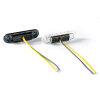 Luce di contorno BULLSEYE - bicolore - bianco / giallo -...