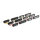 Luce di contorno BULLSEYE DARK - bicolore - bianco / giallo - commutabile