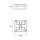 Comando ribaltabile T4A-K - 4x4A - 2x funzione tastatura - 2x funzione commutazione - cavo di collegamento 1500 mm