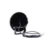 W268 BLACK - Fari abbaglianti da 9 pollici - luce di posizione gialla - Rif. 30 - colorati