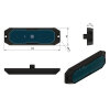 Lampeggiante combinato FirePulse con diverse funzioni + lampeggiante giallo