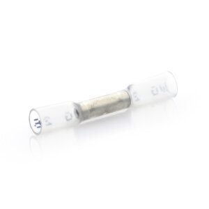 20 connettori a spina, impermeabili, termorestringenti - 0,2-0,5 mm² - trasparenti