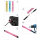 20 connettori a spina, impermeabili, termorestringenti - 1,5-2,5 mm² - Blu