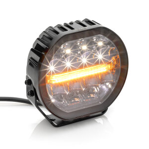 SafeRay 7 pollici faro a distanza BLACK - Luce di posizione - Luce di segnalazione