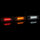 SLIM LED Luce posteriore - rossa - classica