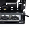 Portatarga LPlight 2E con fari abbaglianti omologati | 100 W | 2x Ref 25 (omologati come coppia)