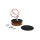 B23 Beacon (1 bullone) – LED ambra/lente ambra