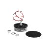 B23 Beacon (1 bullone) – LED ambra/lente trasparente