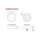 B23 Beacon (1 bullone) – LED ambra/lente trasparente