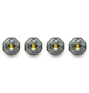 OF01 4er Set Lichtmodule - gelb - blitzend