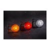 R40 Luce di posizione e di segnalazione laterale rotonda 40 mm con supporto angolare opzionale