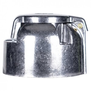 12V 7 polige Metallsteckdose (Zinnbronze)