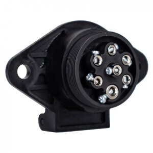 Presa in plastica da 24 V a 7 poli tipo S